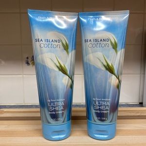 🌼NWT Bath & Body Works Sea Island Cotton Ultra Shea Body Cream